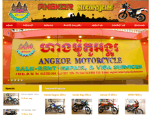 Tablet Screenshot of angkormotorcycles.com